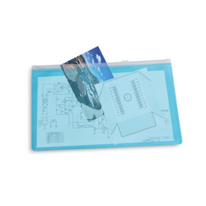 2664 Busta Porta Documenti Con Zip - AG Pegasus  Stampanti per badge,  carte plastiche, portabadge, lanyard